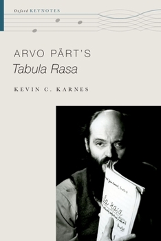 Paperback Arvo Pärt's Tabula Rasa Book