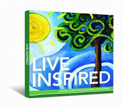 Paperback Live Inspired: A 90-Day Interactive Devotional for Students Book