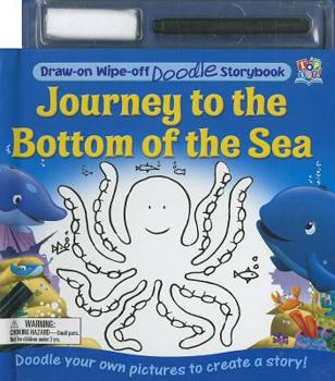 Hardcover Journey to the Bottom of the Sea [With Pens/Pencils and Eraser] Book