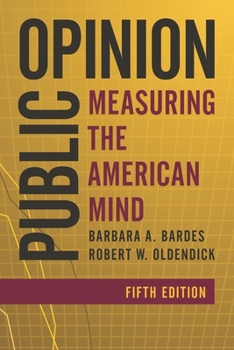Paperback Public Opinion: Measuring the American Mind Book
