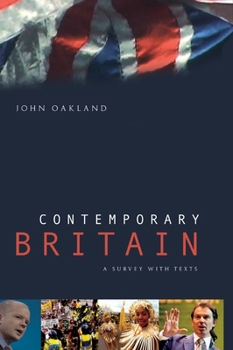 Hardcover Contemporary Britain: A Survey With Texts Book