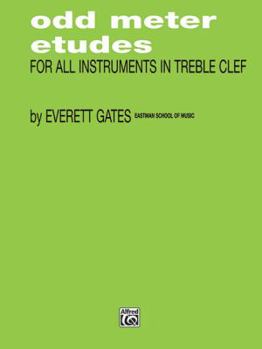 Paperback Odd Meter Etudes for All Instruments in Treble Clef Book