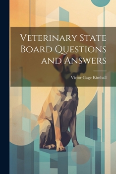 Paperback Veterinary State Board Questions and Answers Book