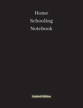 Paperback Home Schooling Notebook Book