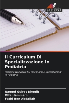 Paperback Il Curriculum Di Specializzazione In Pediatria [Italian] Book