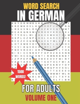 Paperback Word Search in German for Adults: Wortsuche auf Deutsch für Erwachsene Book