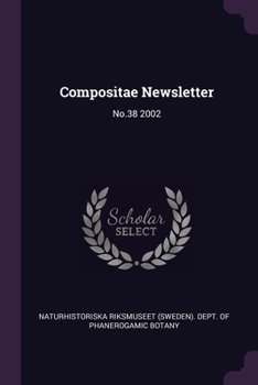 Paperback Compositae Newsletter: No.38 2002 Book