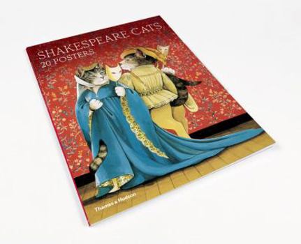 Paperback Shakespeare Cats: 20 Posters Book