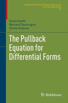 Hardcover The Pullback Equation for Differential Forms Book