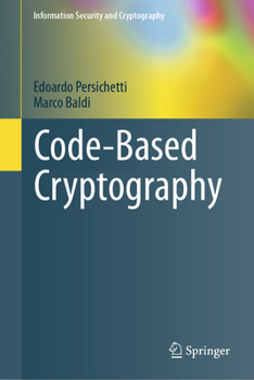 Hardcover Code-Based Cryptography (Information Security and Cryptography) Book