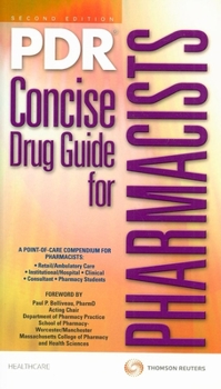 Paperback PDR Concise Drug Guide for Pharmacists Book