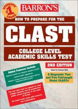 Paperback How to Prepare for the CLAST: College Level Academic Skills Test Book