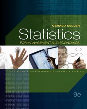 Hardcover Statistics for Management and Economics Book