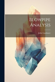 Paperback Blowpipe Analysis Book