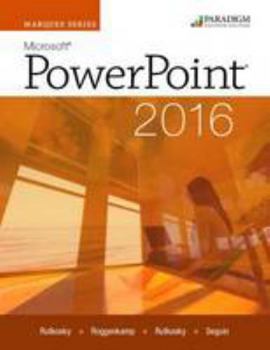 Paperback Marquee Series: Microsoft PowerPoint 2016 Book