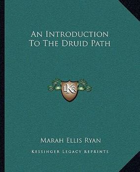 Paperback An Introduction To The Druid Path Book