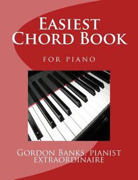Paperback Easiest Chord Book for Piano Book