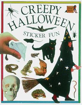 Paperback Sticker Fun: Creepy Halloween Book