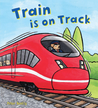 Hardcover Train Is on Track Book