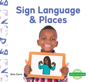 Library Binding Sign Language & Places Book