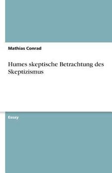 Paperback Humes skeptische Betrachtung des Skeptizismus [German] Book