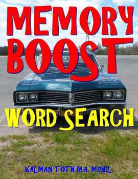 Paperback Memory Boost Word Search: 133 Extra Large Print Brain Sharpening Puzzles Book