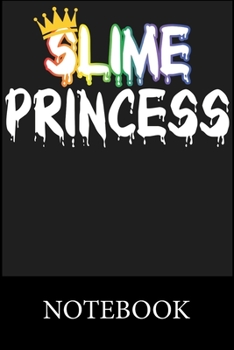 Slime Princess Notebook: Blank and Lined Paper to Write In for Notes, To Do Lists, Drawing, Meeting Note, Goal Setting,Christmas Halloween Gift