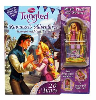 Hardcover Disney Tangled: Rapunzel's Adventure Storybook with Music Player Book