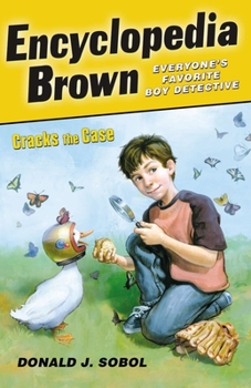 Paperback Encyclopedia Brown Cracks the Case Book