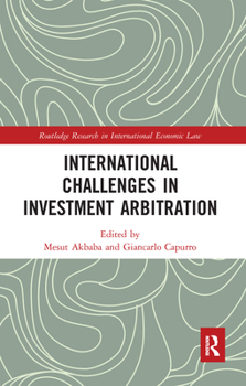 Paperback International Challenges in Investment Arbitration Book