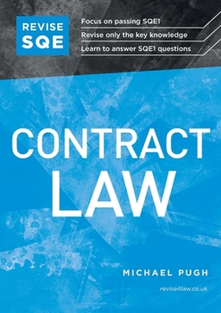 Paperback Revise SQE Contract Law Book