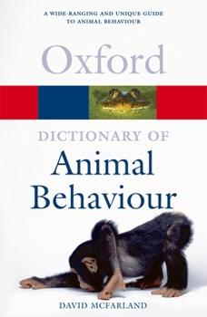 Paperback A Dictionary of Animal Behaviour Book