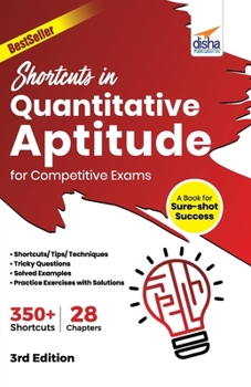 Paperback Shortcuts in Quantitative Aptitude for Competitive Exams 3rd Edition Book