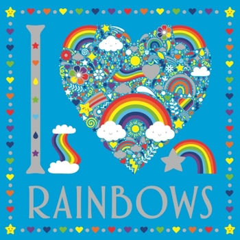 Paperback I Heart Rainbows (I Heart Pocket Colouring, 22) Book