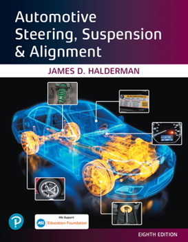 Paperback Automotive Steering, Suspension & Alignment [rental Edition] Book