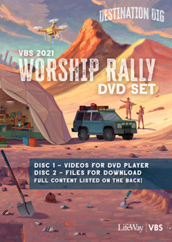 DVD Vbs 2021 Worship Rally DVD Set Book