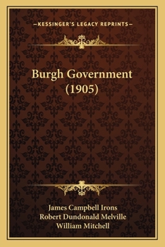 Paperback Burgh Government (1905) Book