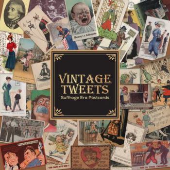 Hardcover Vintage Tweets: Suffrage Era Postcards Book