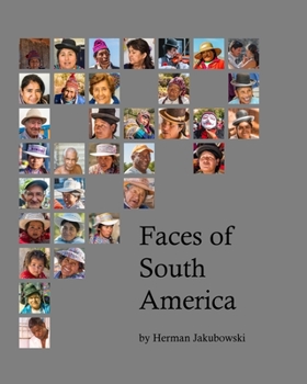 Paperback Faces of South America Book