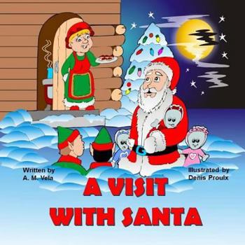 Paperback A Visit with Santa Book