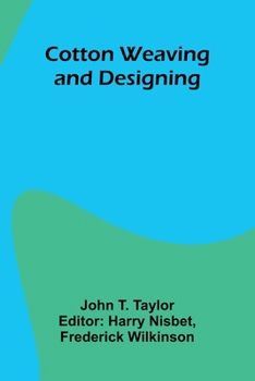 Paperback Cotton Weaving and Designing Book