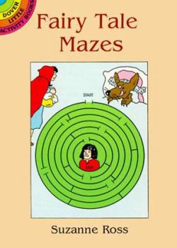 Paperback Fairy Tale Mazes Book
