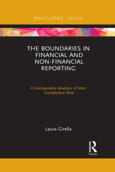 Paperback The Boundaries in Financial and Non-Financial Reporting: A Comparative Analysis of their Constitutive Role Book