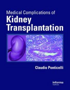 Hardcover Medical Complications of Kidney Transplantation Book