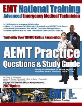 Paperback EMT National Training AEMT Practice Questions & Study Guide Book