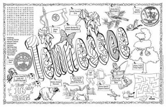 Loose Leaf Tennessee Symbols & Facts Funsheet - Pack of 30 Book