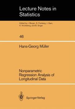 Nonparametric regression analysis of longitudinal data (Lecture notes in statistics)