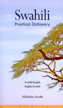 Paperback Swahili-English/English-Swahili Practical Dictionary Book