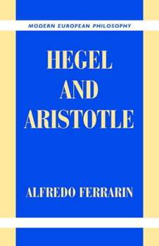 Hardcover Hegel and Aristotle Book