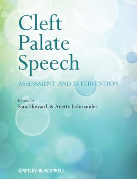 Paperback Cleft Palate Speech Book
